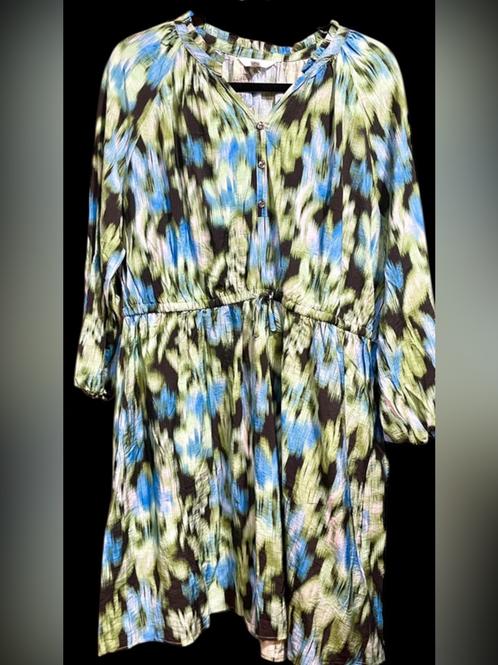 Women’s XL long sleeve multi color long sleeve dress
